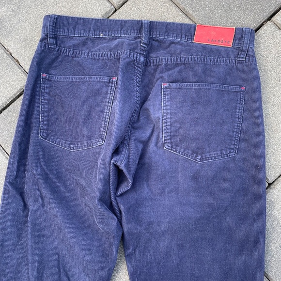 Lacoste Corduroy Pants - Size 32 - Picture 8 of 12